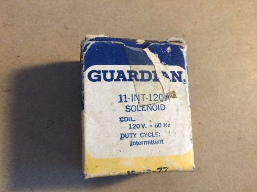 NOS Vintage Guardian Solenoid marked 11-INT-120A Intermittent
