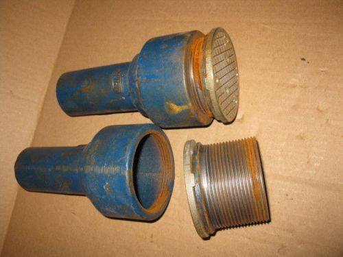 2 NEW OLD STOCK ZURN COMMERCIAL FLOOR CLEAN OUTS 35063 #2 ?