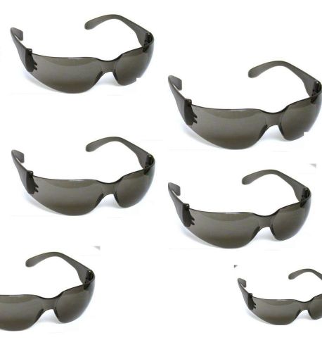 Lot of 6 Cordova Bulldog Tinted Wrap Safety Glasses Sunglasses ANSI Z87.1-2003