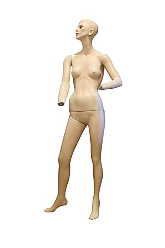 Retro Female Mannequin Model, Full Body Woman Window Display, Vintage Store