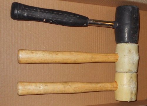 Aircraft tools, three mallets, used for sale
