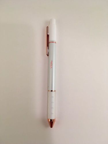Tul Retractable Gel Pen White/Rose Gold Limited Edition Med Black Ink