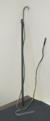 28&#034; High Voltage Discharge Stick &#034;Hot Stick&#034; With 4&#039; Very flexable Groung Lead