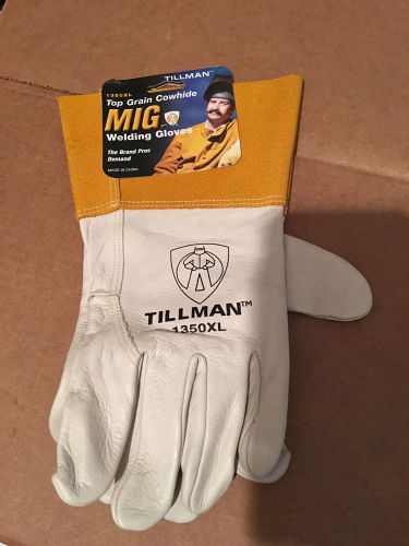 Tillman 1350 Cowhide MIG WELDING Gloves 1350XL