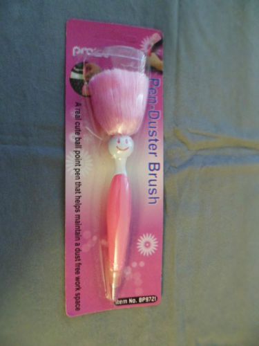 Brain Child Pen-Duster Brush Pink Very Cute &amp; Fun Great Gift Idea Brand New