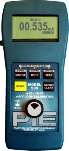 PIE 535 ma loop calibrator calibrator