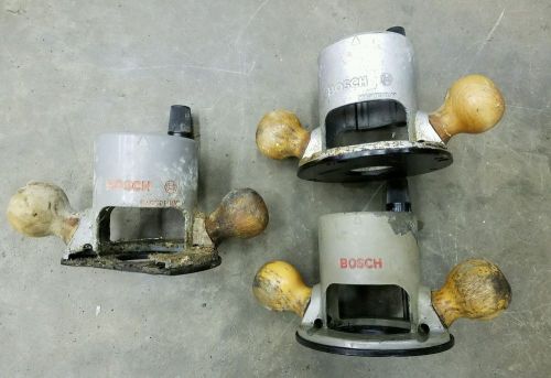 Bosch Type S router bases - 2 good bases, 1 parts base RA1160 &amp; RA1161