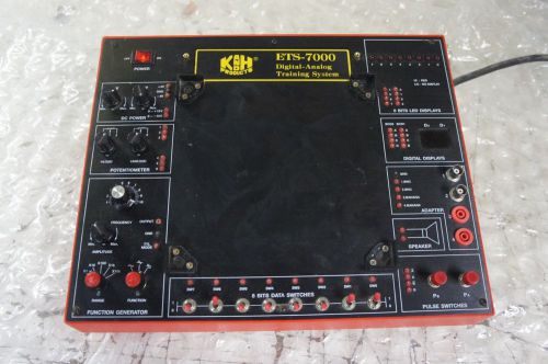 K and H Products ETS-7000 Digital - Analog Training System