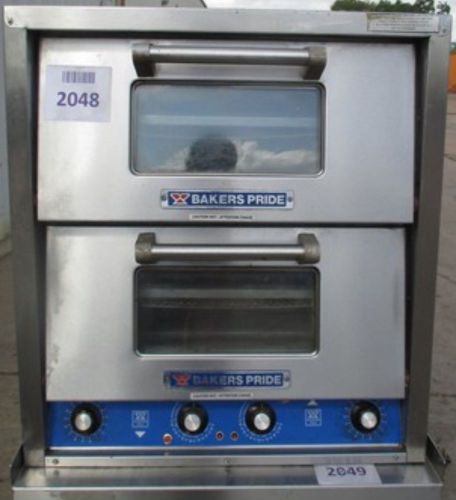 Bakers Pride P-44 Double Deck Pizza Oven 208 Volt Ovens