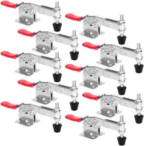 Chfine Hold Down Toggle Clamps Latch Antislip Red Hand Tool Holding Capacity Ant
