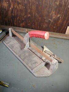 Vintage Tile Cutter Made In usa
