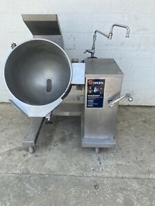 2003 Groen DHT/20 20 Gallon Jacketed Tilting Soup Kettle 2 AVAILABLE NATURAL GAS
