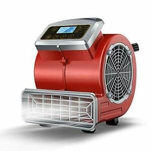 Multi-Purpose Mini Mighty Air Mover Utility Fan Dryer Blower with Power Outle...