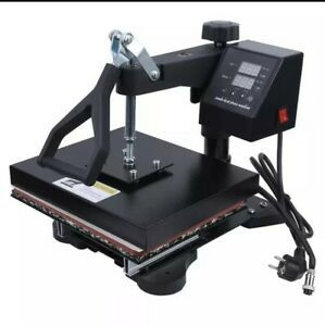 Hydraulic Heat Press set for T shirt Heat Transfer Printer Dual-display Digital