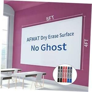 Dry Erase Whiteboard Paper, Large White Board Stickers for Wall, 8x4ft 8x4 ft