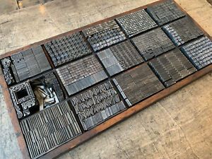 Antique Letterpress Metal Type Foundry Ornament Border Vandercook Press