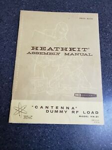 Heathkit HN-31 Cantenna Dummy RF Load Manual
