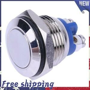 16mm Starter Switch Boat Horn Momentary Stainless Steel Push Button Switch