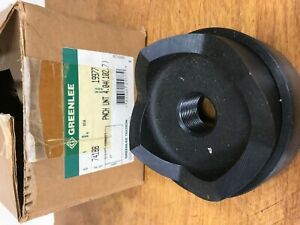 Greenlee 741-BB 3-1/2&#034; Conduit Knockout Punch Unit