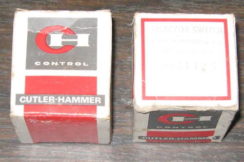 ( 2 ) Cutler Hammer T1325 Selctor Switch ( in box )
