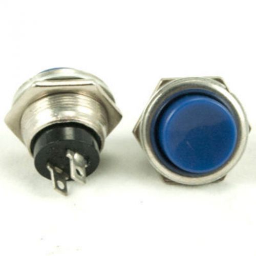 Blue OFF (ON) Momentary Push Button New Anti-Vandal Switch
