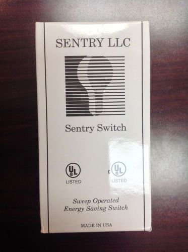SENTRY SWITCH SS20277 120/277V 20AMP SINGLE POLE CLEAR TOGGLE SWITCH