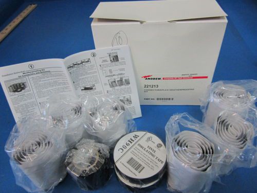 Lot of 9 andrew type 221213 conn. weatherproof kit 9 boxed kits for sale