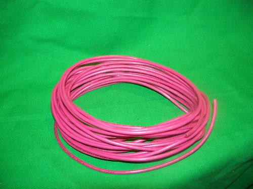 25 feet of  12 G red stranded copper wire type MTW THHN THWN
