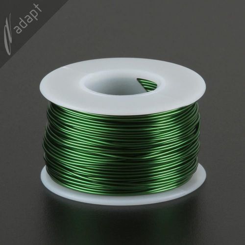 Magnet wire, enameled copper, green, 19 awg (gauge), 155c, 1/2 lb, 125ft for sale