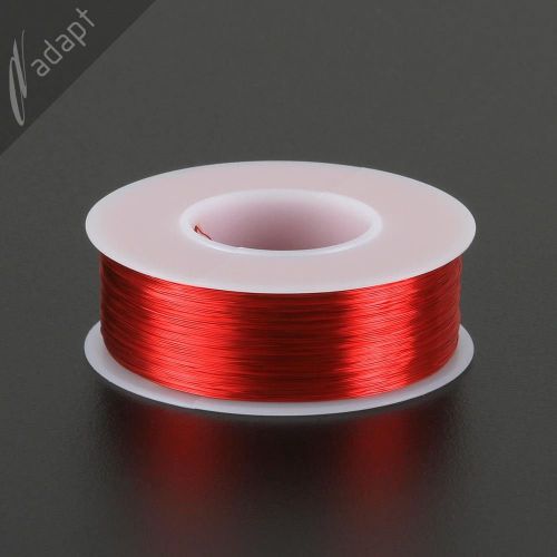 33 awg gauge magnet wire red 1550&#039; 155c solderable enameled copper coil winding for sale