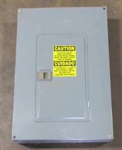 Square d qoc24u qo load center series g1 electrical breaker panelboard cabinet for sale