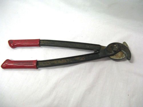 KLEIN TOOLS  350 M HEAVY WIRE ROPE PIPE SNIPS CABLE CUTTERS UTILITY 63035