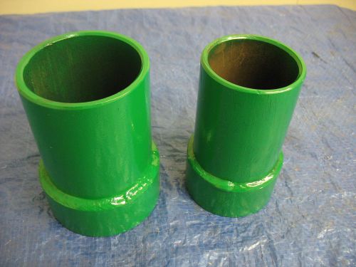 Pair of greenlee cable tugger extension bushings 2 1/2&#034; and 3&#034; for sale