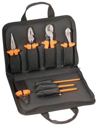 Klein insulated electrician tool set (cutter/pliers/etc)+ weidmuller pz3 crimper for sale