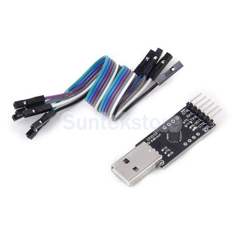 USB to TTL Converter Module Adapter with Built-in CP2102 Chipset 1Mbps speed