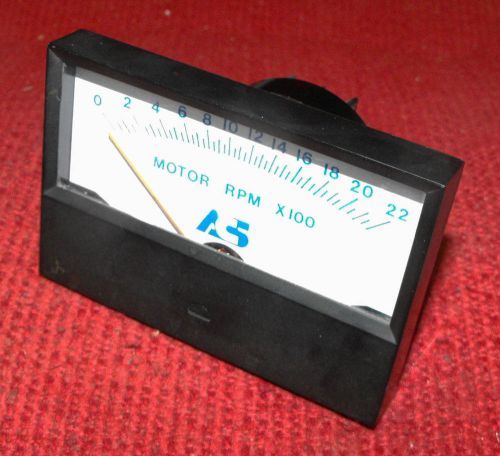 Simpson Panel Meter - scaled 0-2200 RPM -