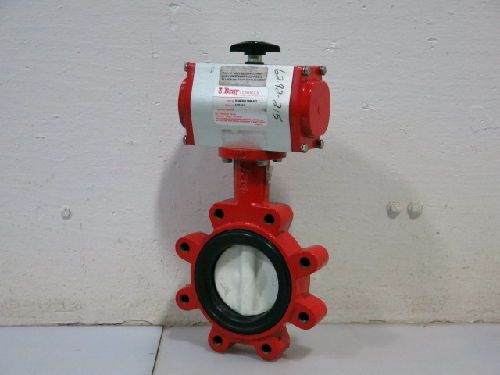 Bray 92-0830-11300-532 pneumatic actuator &amp; butterfly valve 4&#034; for sale