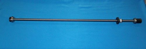 Special 24&#034; acme leadscrew 1/2-10 with delrin nut, brgs, clmp, cpler QTY 4 combo