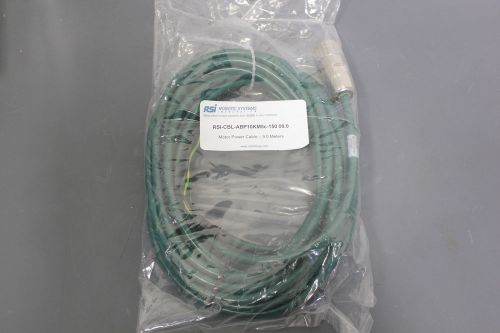 NEW RSI 9M SERVO MOTOR POWER CABLE ABP10KM5c ALLEN BRADLEY(S19-4-21,S11-T-105G)