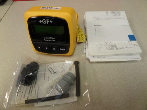 Georg Fischer Signet +GF+ 3-8550-1 Flow Transmitter With 3-8510-PO Rotor-X NEW