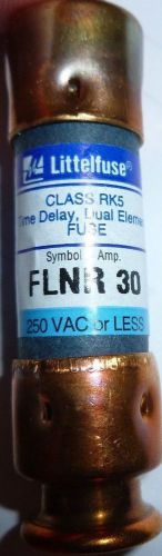 NIB Littlefuse FLNR 30 RK5 Time Delay Dual Element 250V