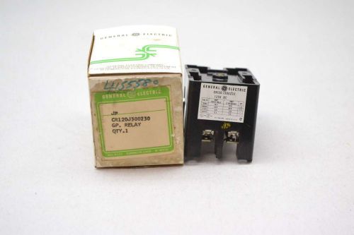 New general electric ge cr120j300230 125v-dc 1/2hp relay d431405 for sale