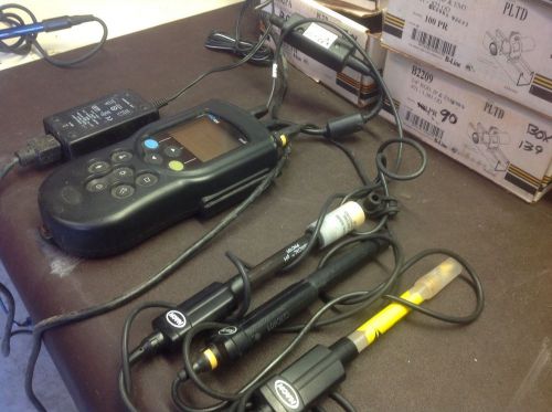 Hach HQ40d Portable pH Multi-Parameter Meter &amp;  3 Probes + USB AC Supply $799