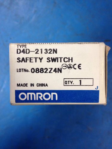 OMRON D4D-2132N MECHANICAL SAFETY LIMIT SWITCH SENSOR (NIB)