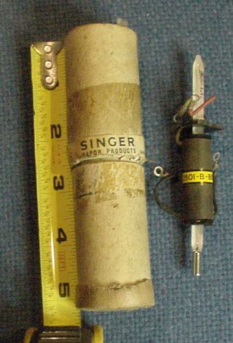 Vintage NOS Singer Vapor Products Chicago IL Model 2501-B-BB2 Mercury Thermo