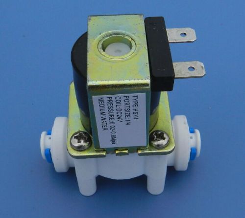 12v 1/4&#034; inlet feed water solenoid valve for ro reverse osmosis pure system for sale