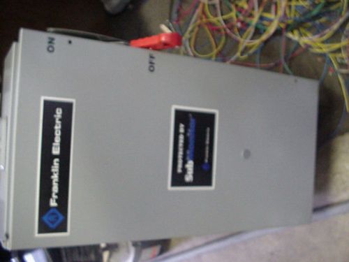 New Franklin Electric pump motor control w/sub monitor 281-104-3300 230v 10hp 3p
