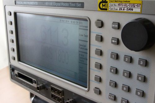 Racal instruments 6113e digital radio test set /aeroflex gsm base station tester for sale