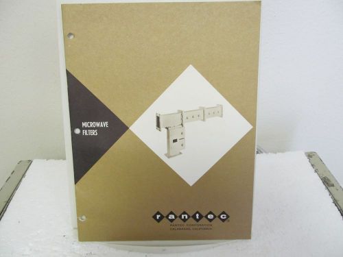 Rantec Microwave Filters Catalog    1963