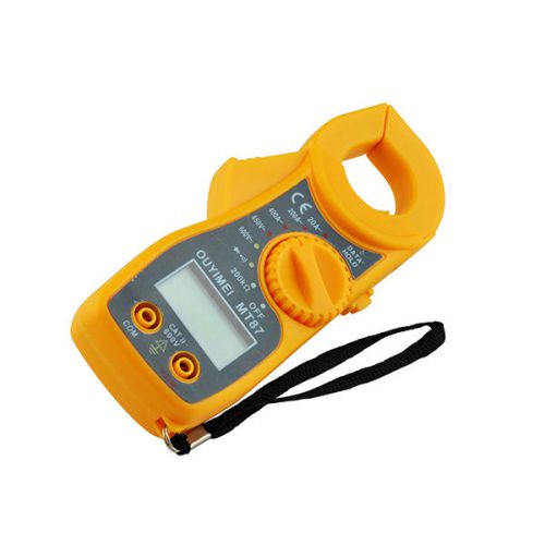 Digital clamp meter multimeter buzzer voltage current ohm diode continuity test for sale
